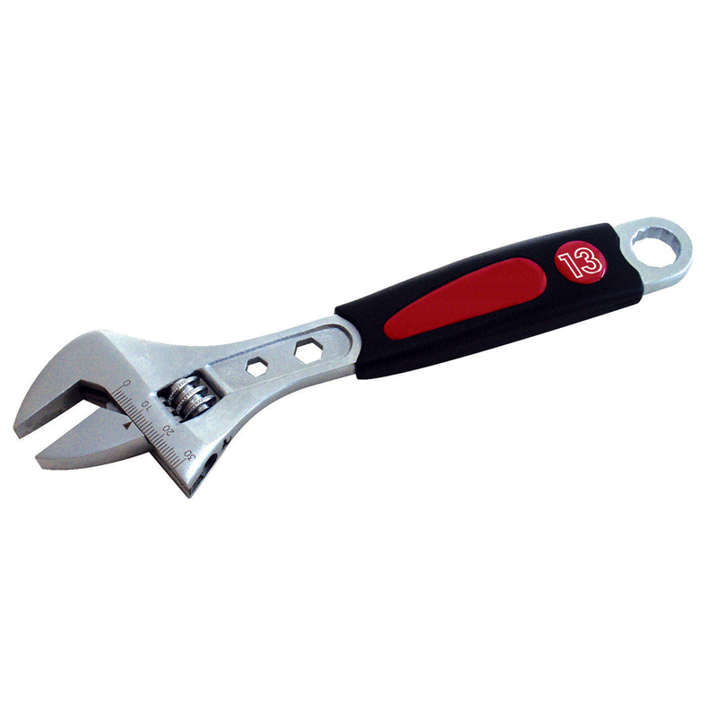 CLE A MOLETTE 8 POUCES 200 MM PRO CHROME VANADIUM GAINEE