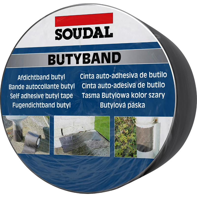 BANDE D&rsquo;ETANCHEITE ALU 10CM 10M