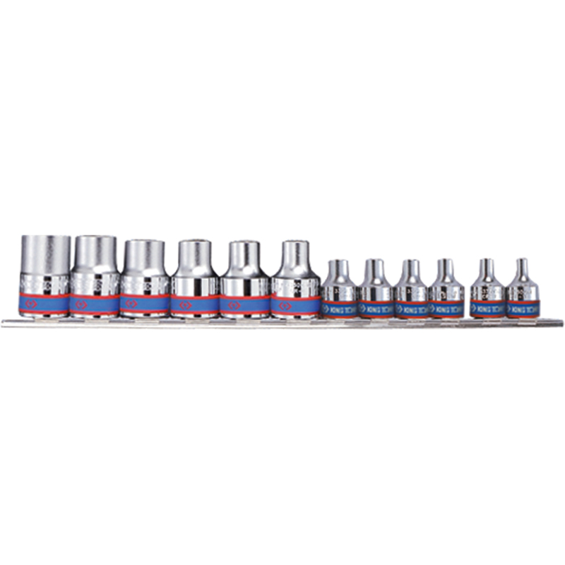 JEU DE 12 DOUILLES 3/8′ ET 1/2′ TORX E4 À E20