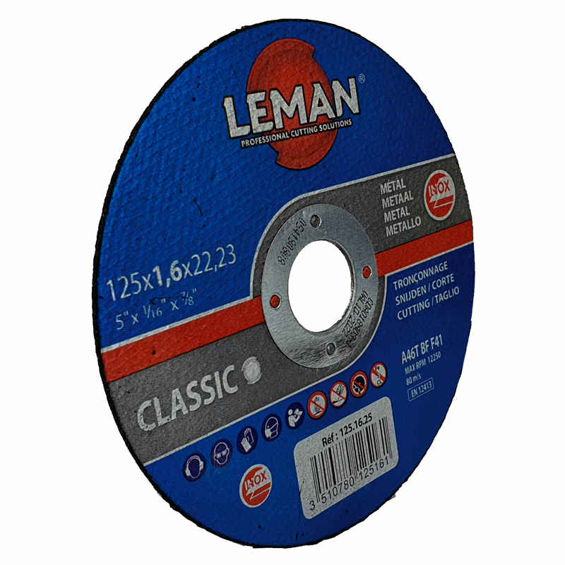 DISQUE TRONCONNAGE INOX 125X1.6X22.23 MP