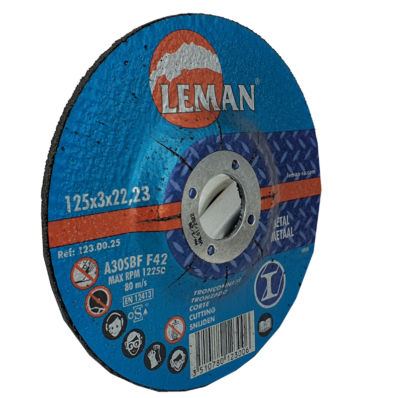 DISQUE TRONCONNAGE METAL 125X3.0X22.23 MD