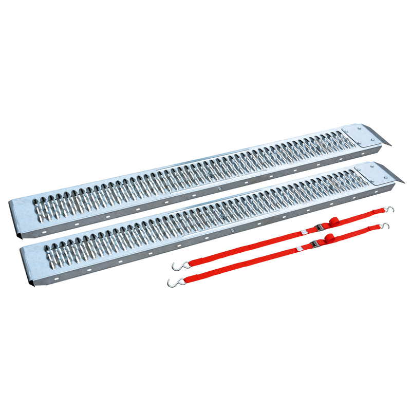 RAMPE DE CHARGEMENT 150 CM LES 2 400KG + 2 SANGLES