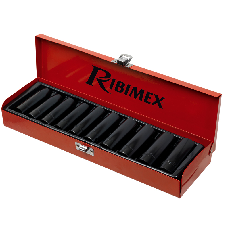 COFFRET DE 10 DOUILLES 1/2 LONGUEUR 78MM »