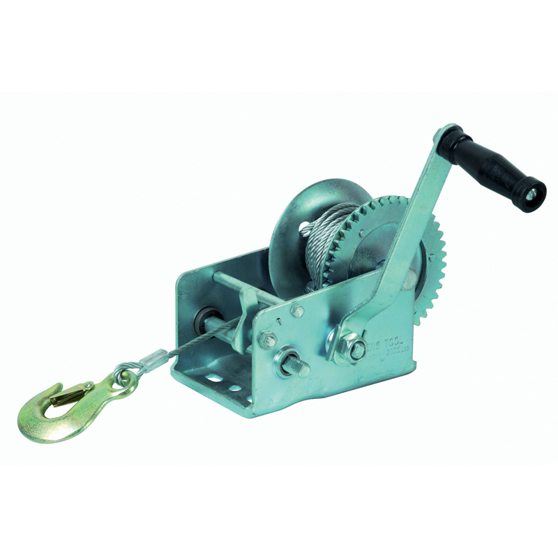 TREUIL MANUEL TAMBOUR,  550 KG, 10 M DE CABLE