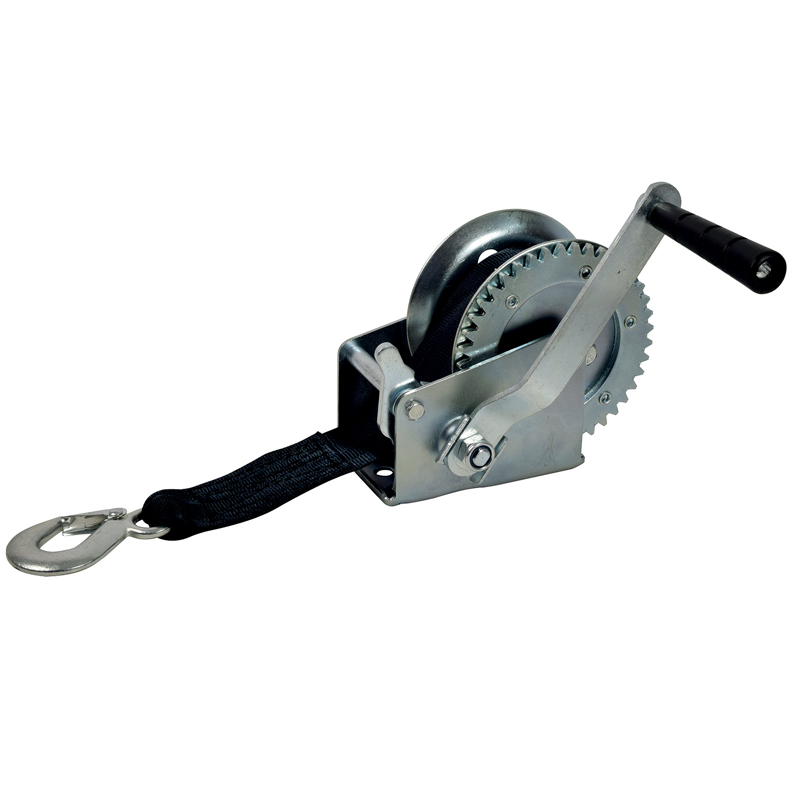 TREUIL MANUEL TAMBOUR,  450KG, SANGLE 10M