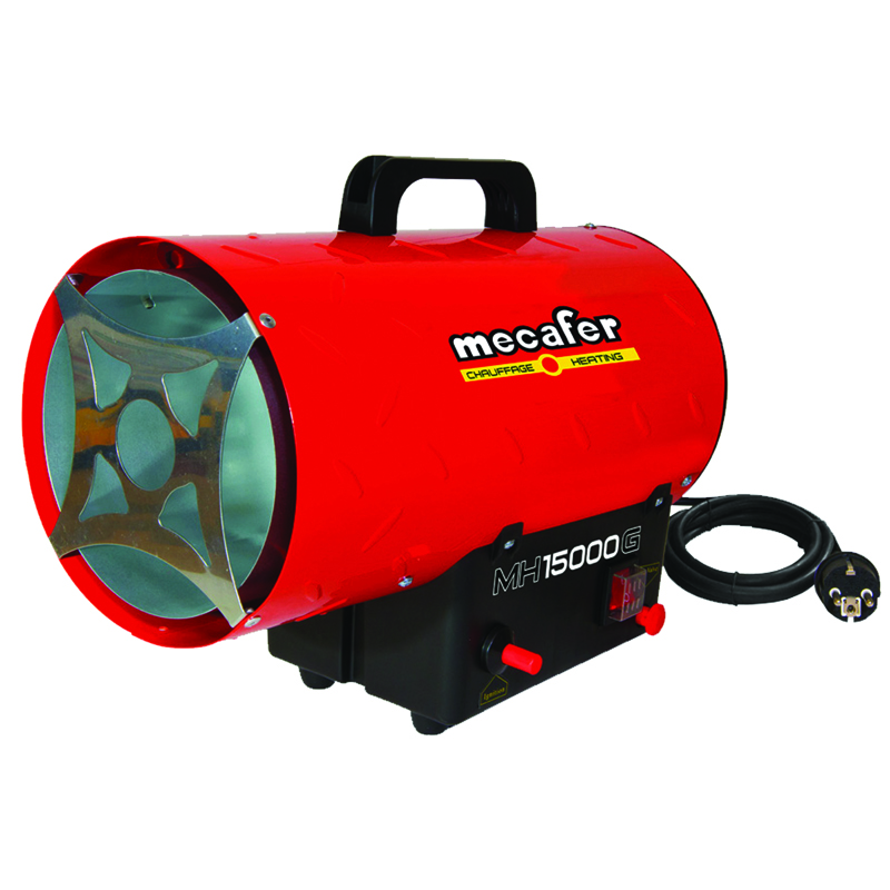 CHAUFFAGE AU GAZ PROPANE / BUTANE 15 000W – MODE BRÛLEUR GAZ + VENTILATEUR