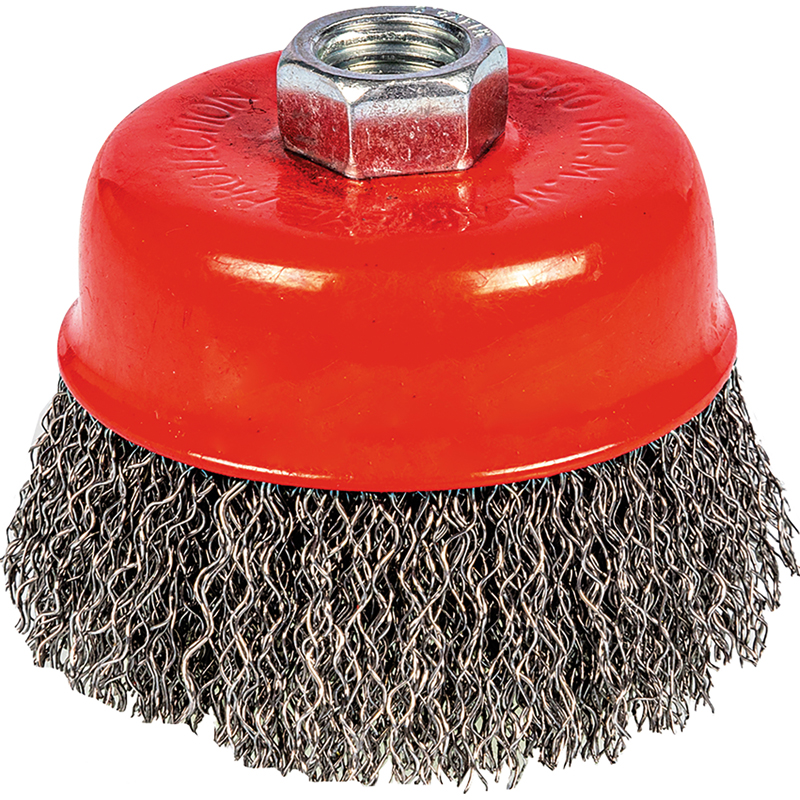 BROSSE METALLIQUE PR MEULEUSE DIAM.75MM