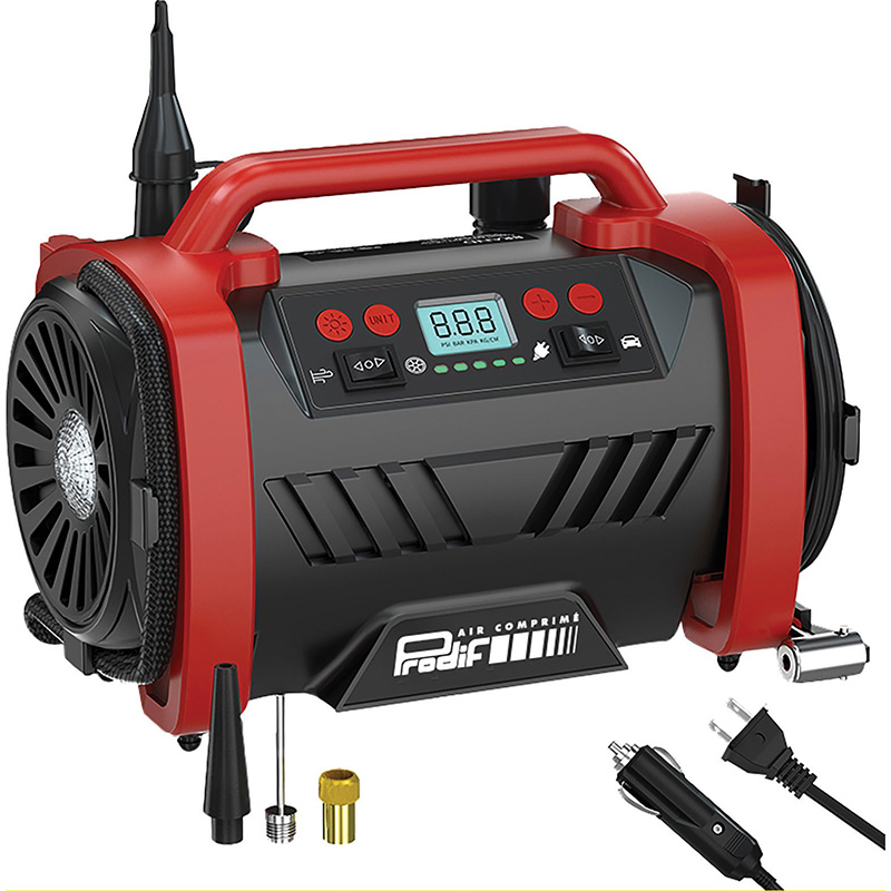 GONFLEUR PORTABLE 230 V – 12 V
